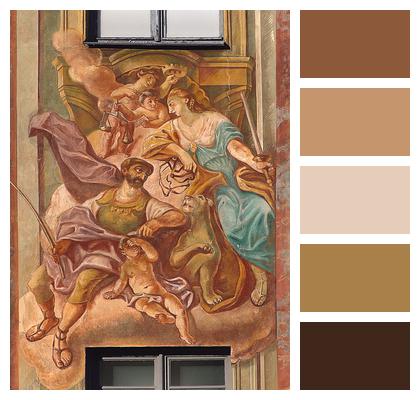 Trompe L'Oeil Mural To Paint Image